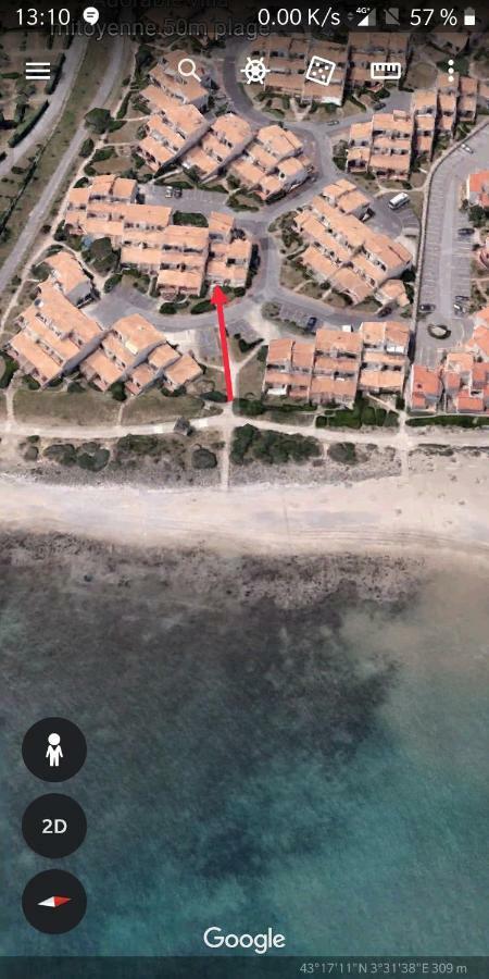 Residence Le Neptuna T2 Direct Plage Wifi Clim Agde Zewnętrze zdjęcie
